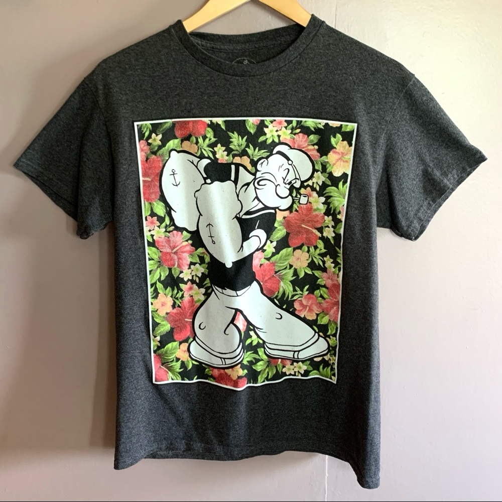 WOMENS POPEYE THE SAILOR MAN GRAPHIC T-SHIRT